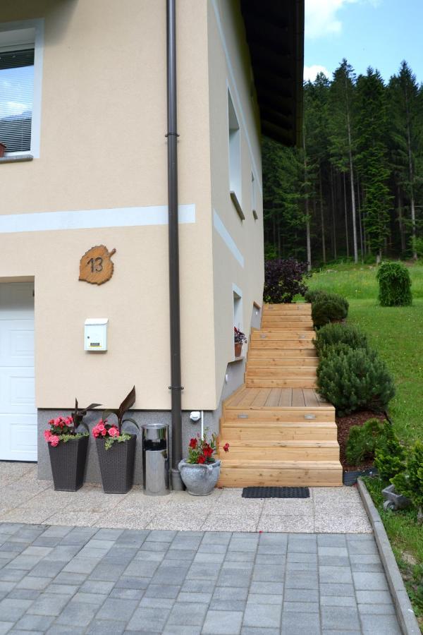 Apartma Ob Potoku Luče Eksteriør bilde